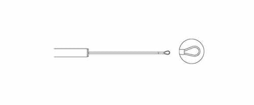 Ear wax removal curette