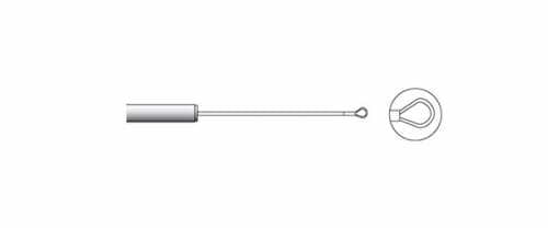 Ear wax removal curette
