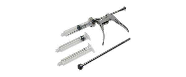 Henke Handle Set for Fat Injection