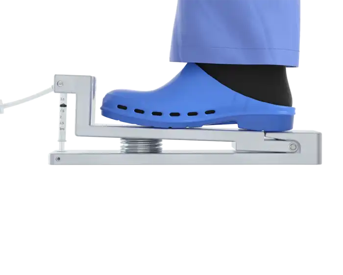 Peditrol Endourology Foot Pedal Pressed