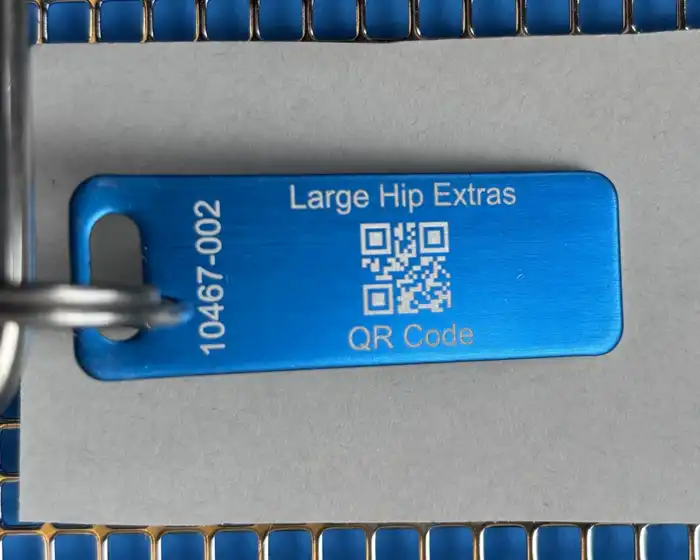 The aluminum tray id Is a permanent tray ID Solution