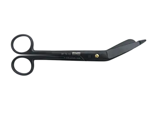 ACE Medical EBNER Lister bandage scissors CG1 507 18S straight SuperCut for precise, smooth bandage cutting with safety tip design.