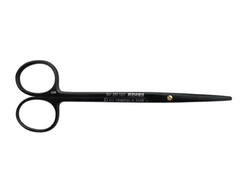 ACE Medical EBNER straight Metzenbaum surgical scissors CG1 050 14S standard view for soft tissue dissection in general and plastic surgery.
