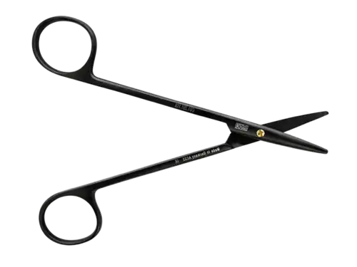 ACE Medical EBNER Strabismus scissors CG1 251 11S open view for ophthalmic and delicate micro dissection.
