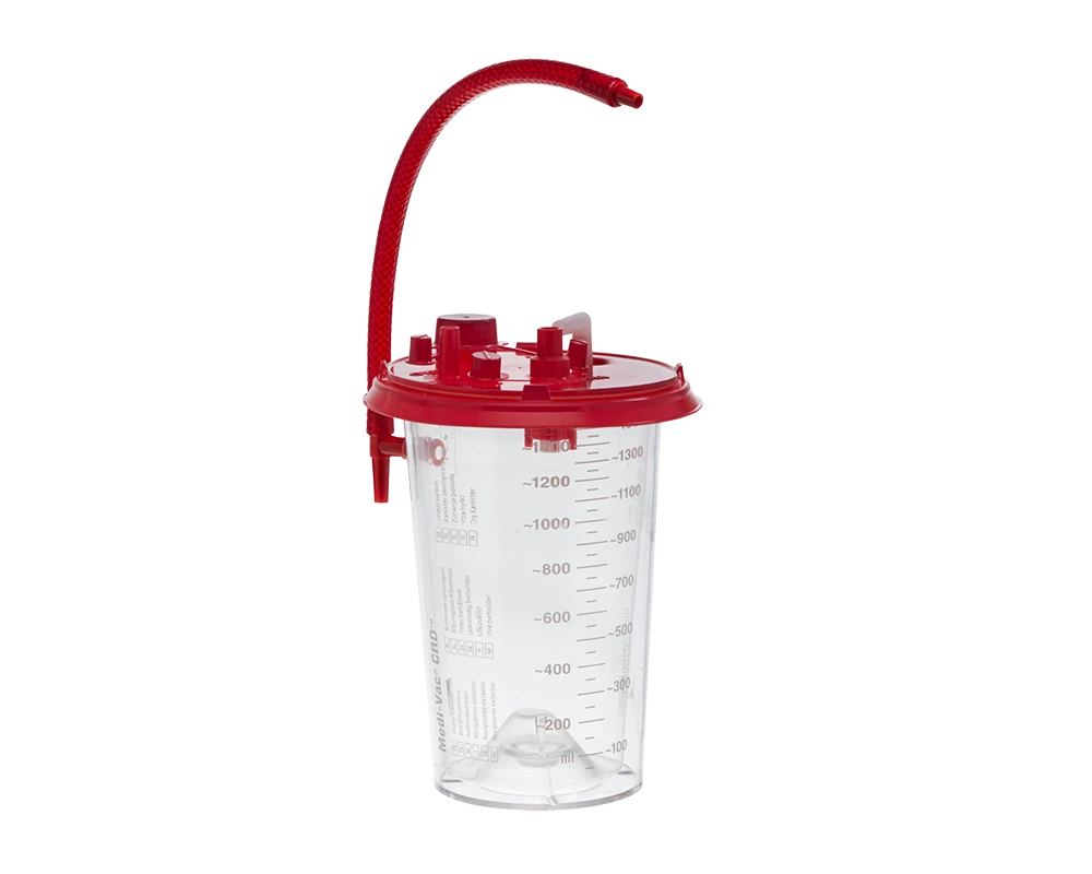 HK Surgical baxter liners, single-use Baxter-compatible collection component for liposuction aspiration.