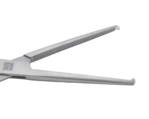 Laminectomy instrument 05-100-20 OchsnerKocherForceps tip LowRes for spine and neurosurgical decompression.