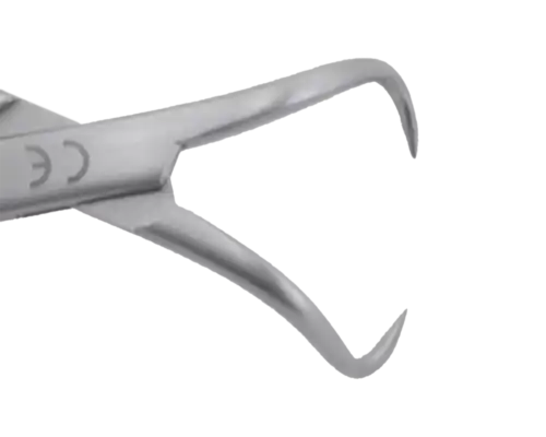 Laminectomy instrument 05-801-13 BackhausTowelClamp Tip LowRes for spine and neurosurgical decompression.