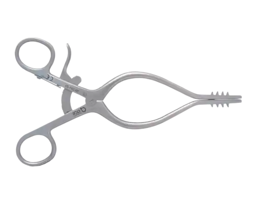 Laminectomy instrument 06-241-2 0 Adson Cerebellar Retractor for spine and neurosurgical decompression.
