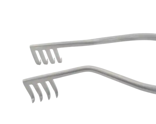 Laminectomy instrument 06-241-20AdsonCerebellarRetractor 1tip LowRes for spine and neurosurgical decompression.