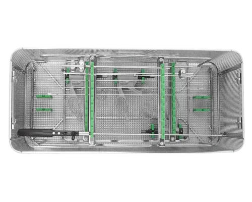 ACE Medical sterile processing tray Fetoscopic-tray open view