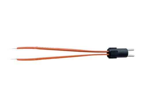 ACE Medical claris bipolar forceps flat handle 80611100 non-stick solid silver bipolar forceps with a flat ergonomic handle for precision microsurgical bipolar coagulation and tissue handling.