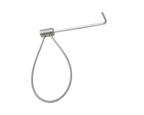 Ace Medical Tray Id Attachment 2000073 3 Universal Clip Stainless Cable View 2